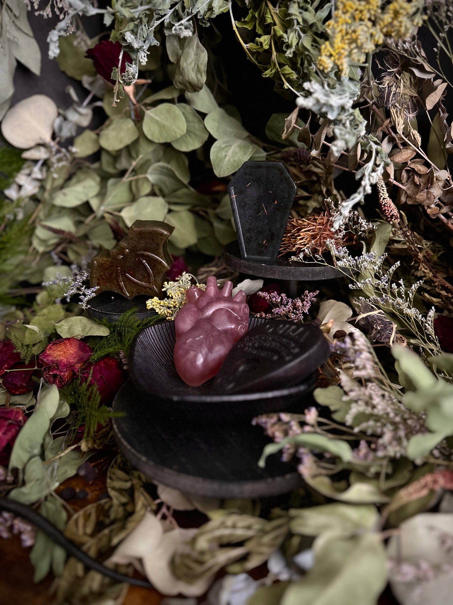 Intention Soap | Witch Soap | Witchcraft Supplies: Money Magnet (With Herbs)