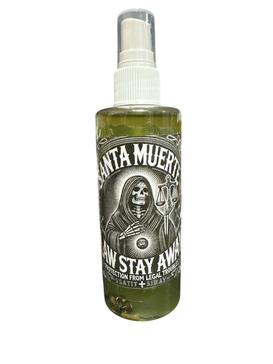 Santa Muerte Law Stay Away Spray