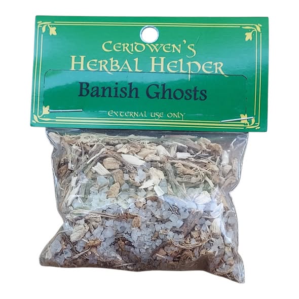 Ceridwen's Herbal Helper Banish Ghosts