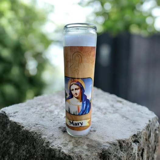 Mary Vigil Candle