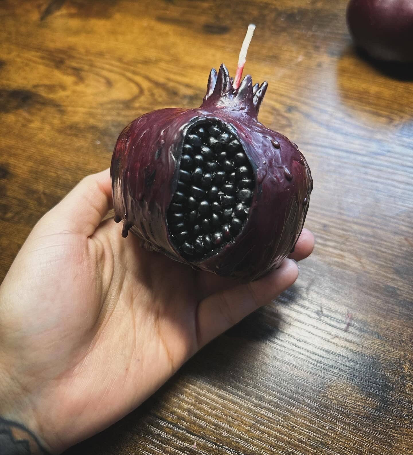 Pomegranate Candles | Witchcraft Supplies | Altar Candles