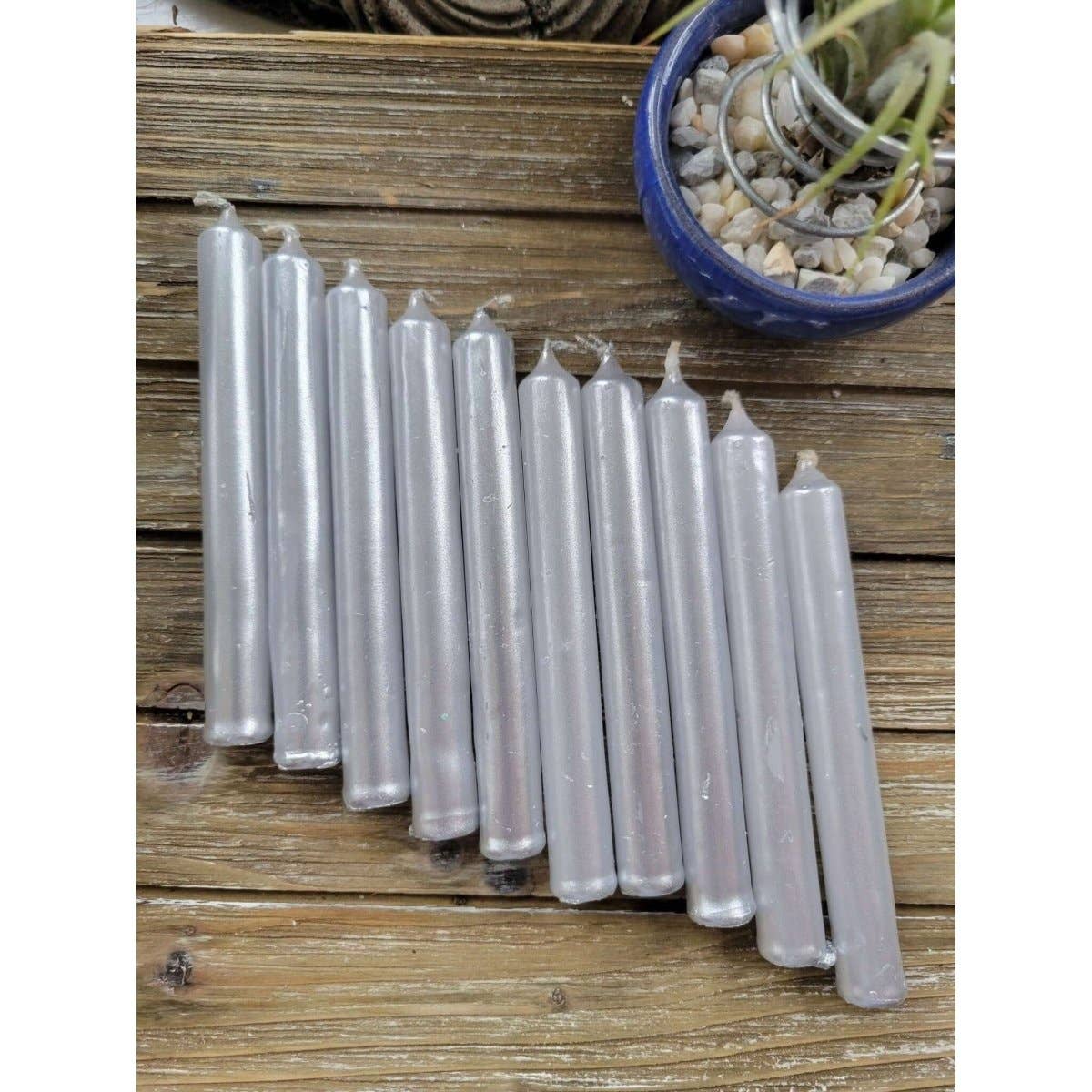 Silver Chime Candles
