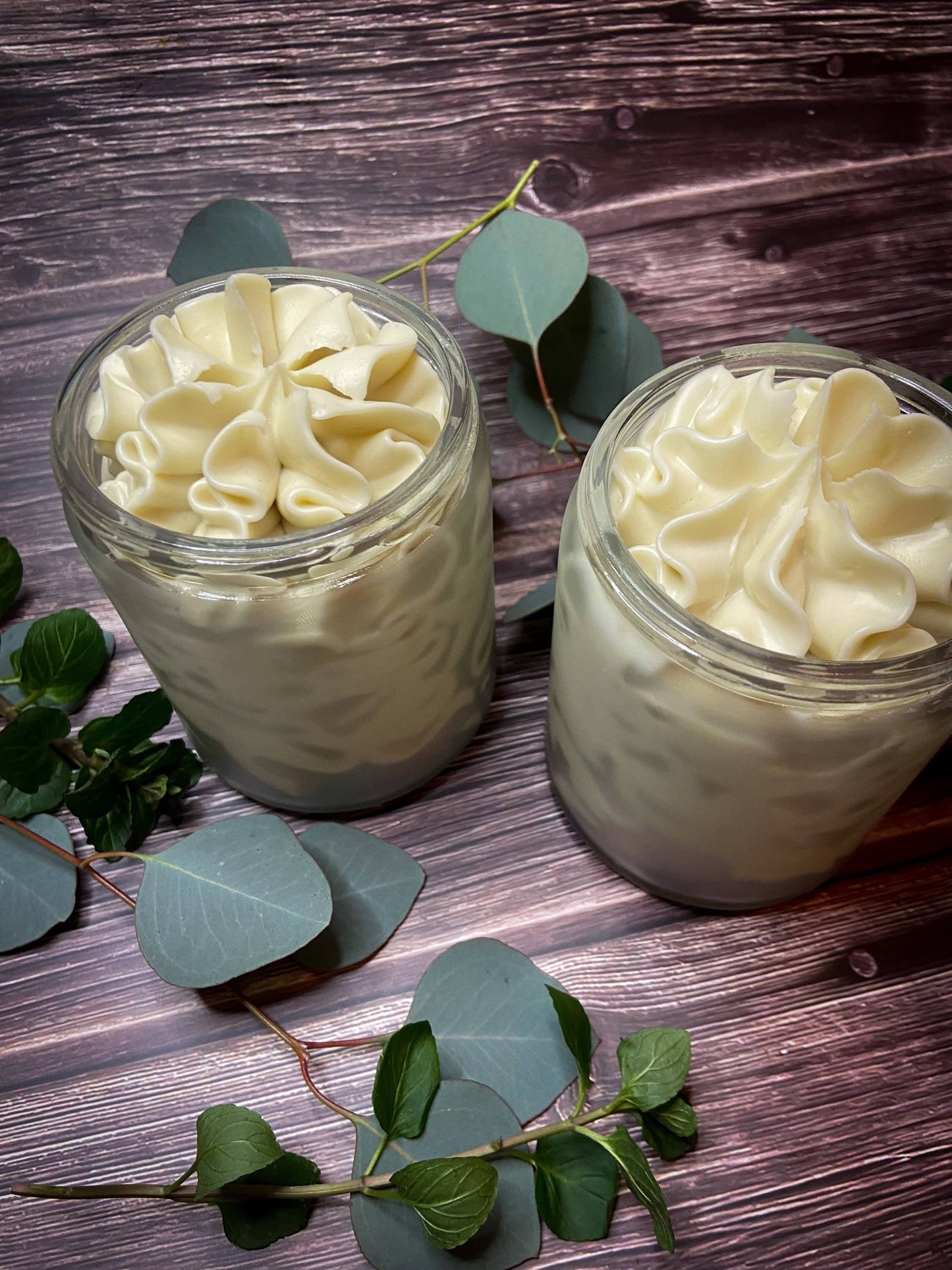 Peppermint & Eucalyptus Whipped Body Butter, Whipped Lotion