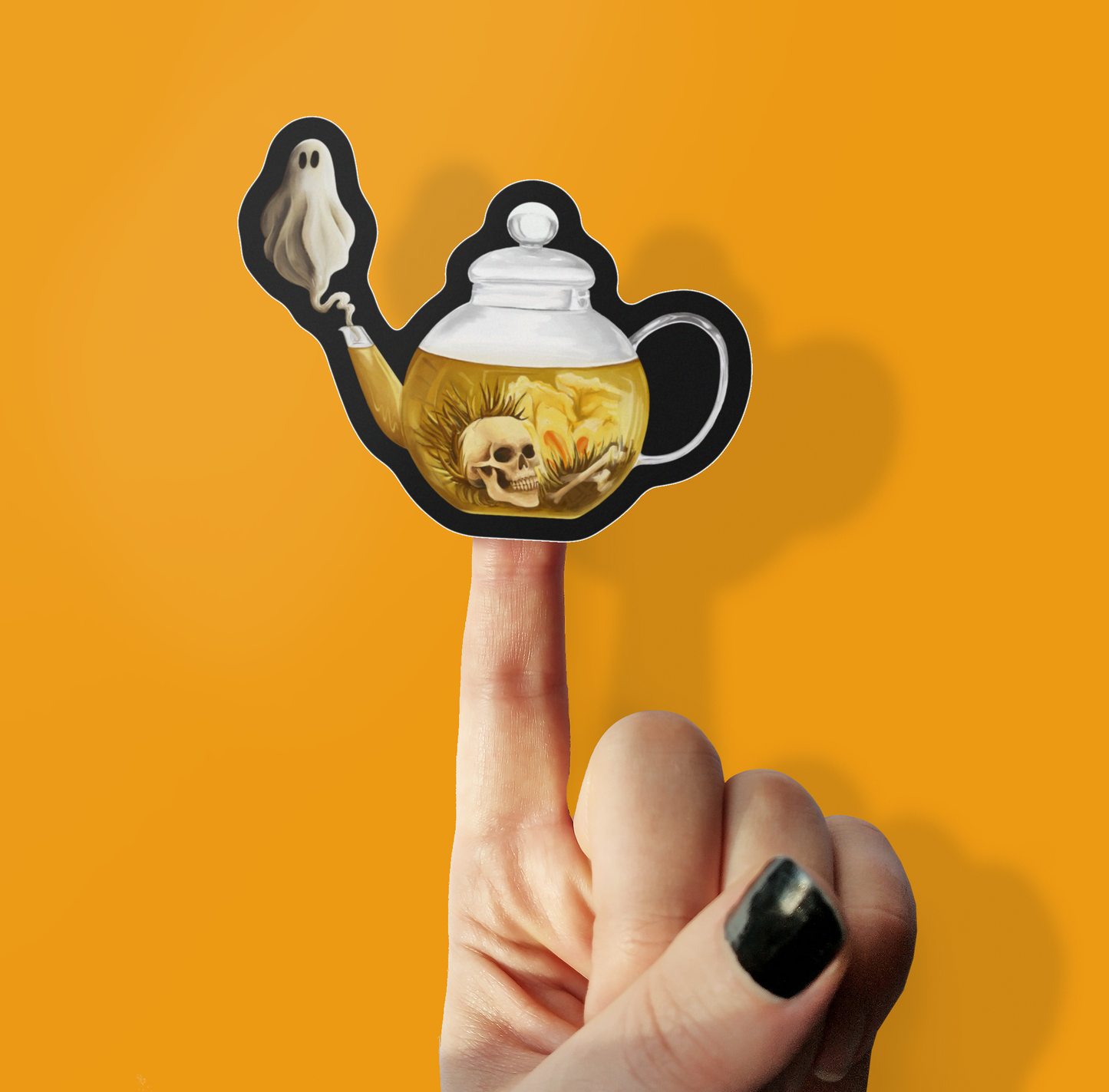 Spooky Sticker Mix - Halloween, Funny Scary Vinyl Stickers