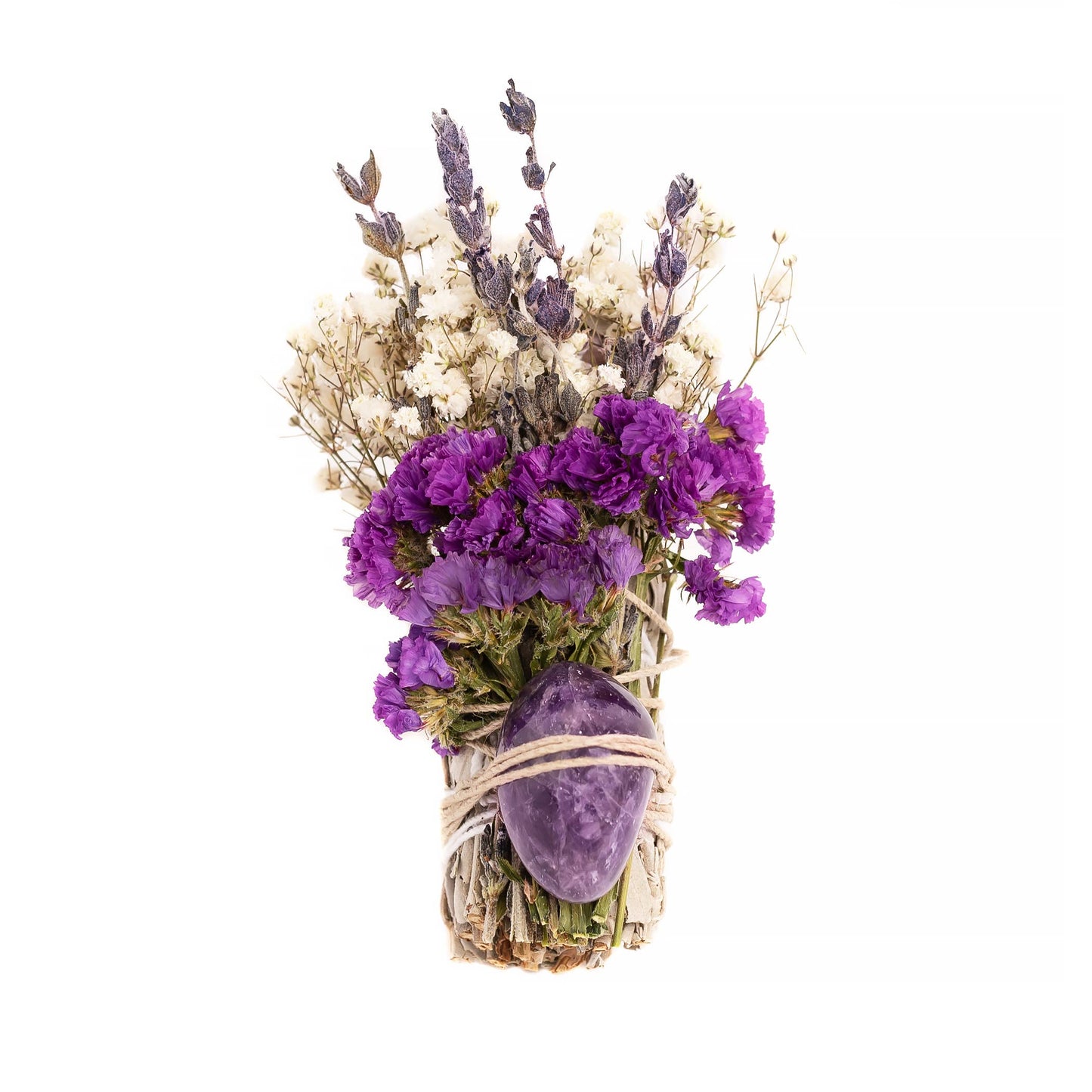 Floral Sage Amethyst Crystal Cleansing Bundle