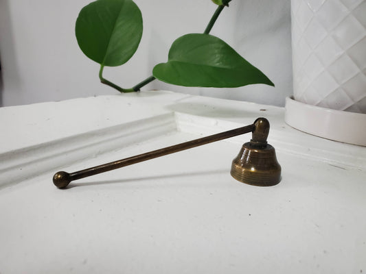 Antique style candle snuffer