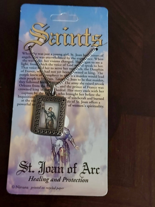 St. Joan of Arc Necklace