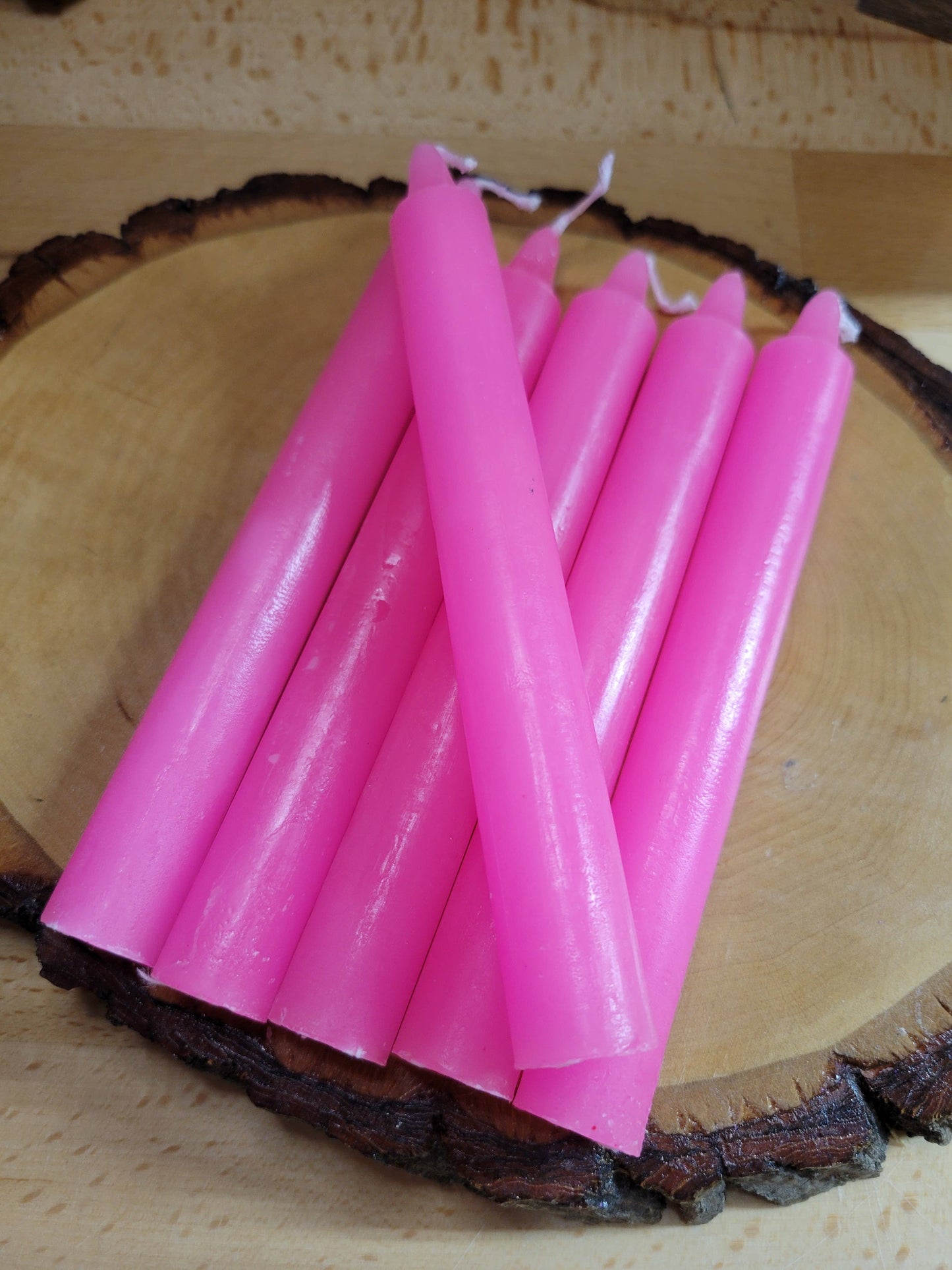 6-Inch Spell Candle Pink Candles Pack of 6