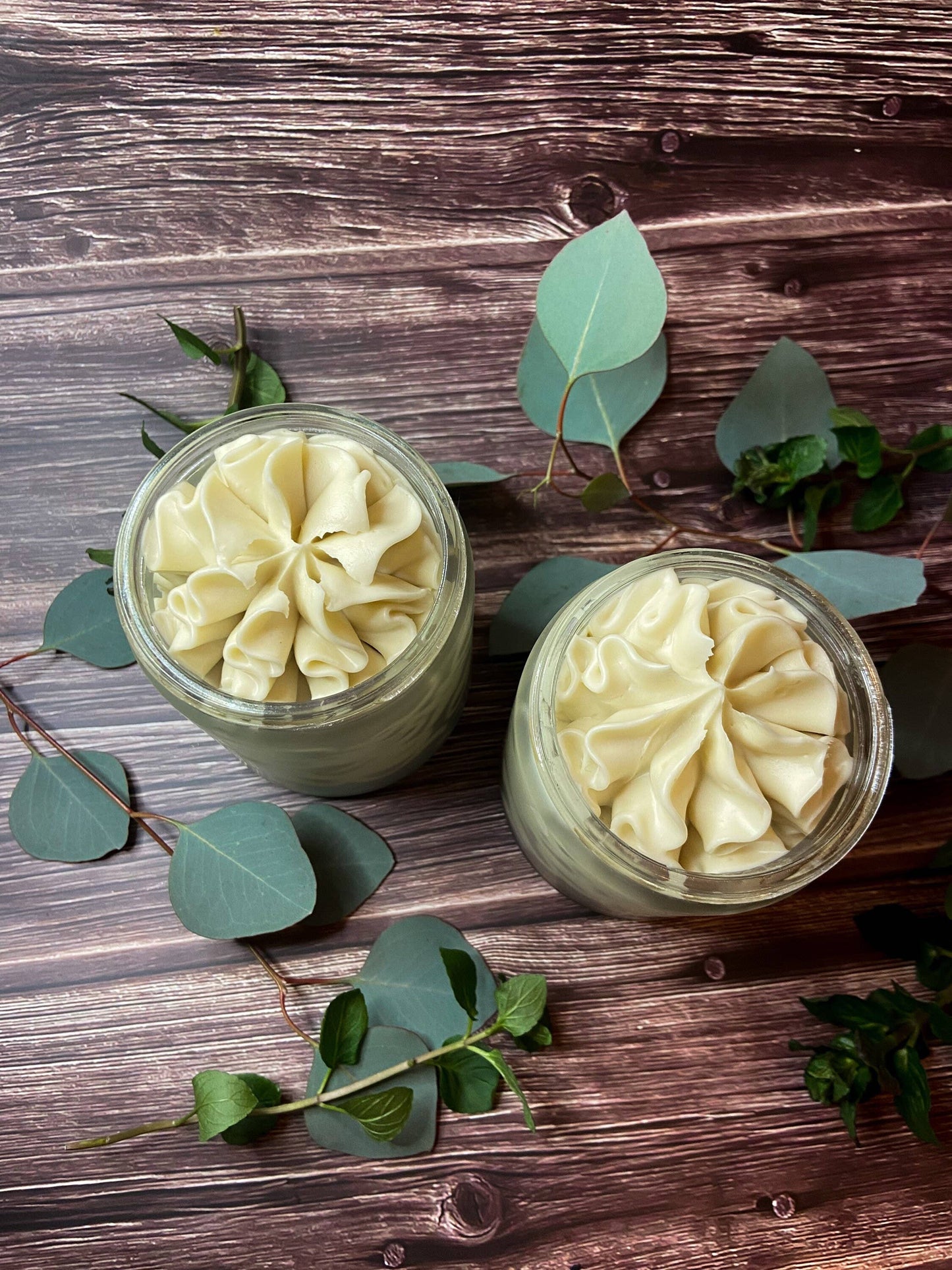 Peppermint & Eucalyptus Whipped Body Butter, Whipped Lotion