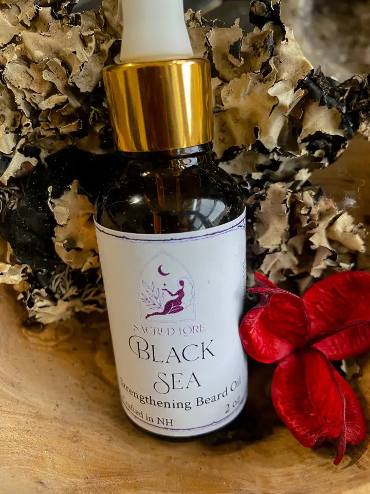 Black Sea Beard Oil, 1oz Beard Oil, Beard Care