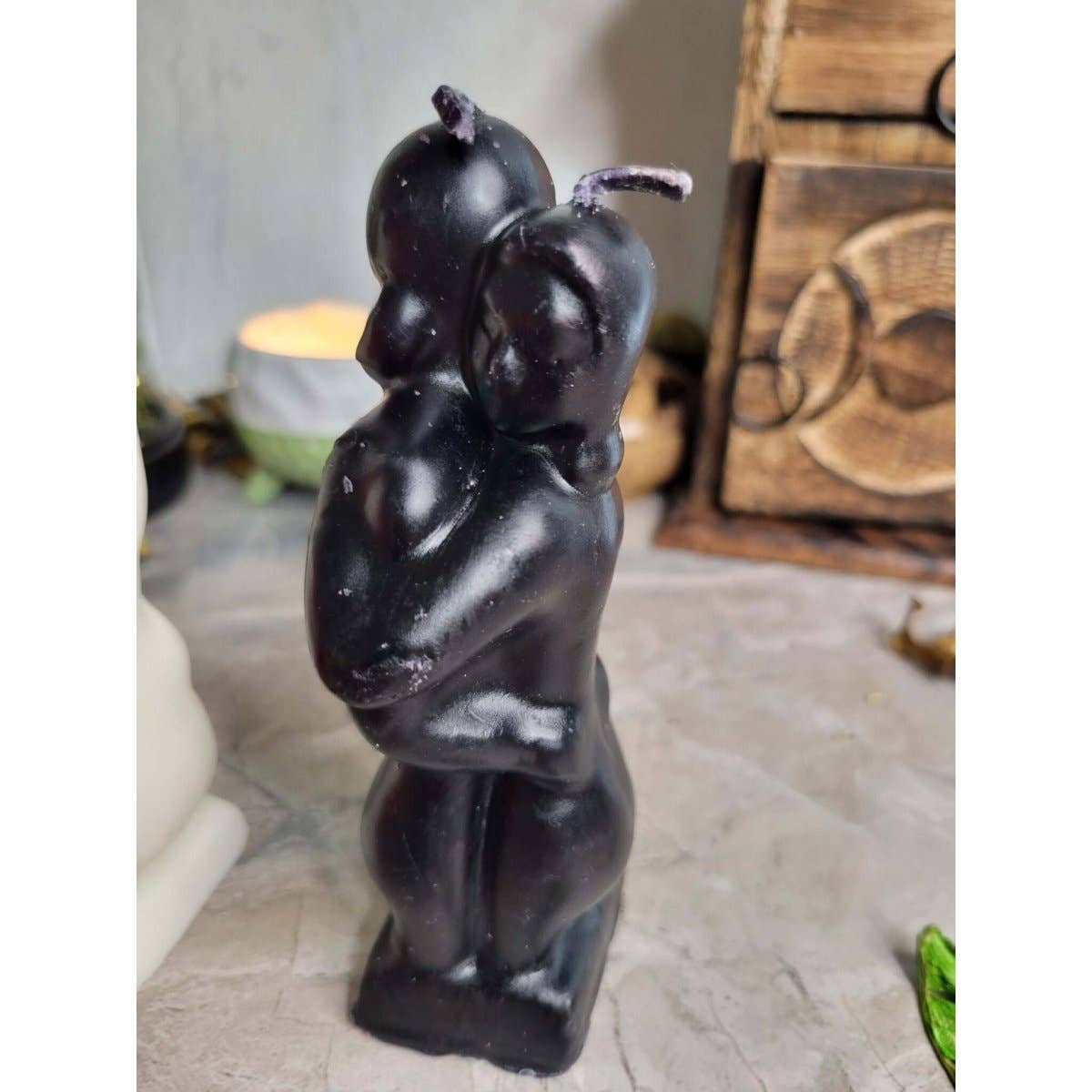 Erotic Couple Candles/ Ritual Candles / Love Candle: Red